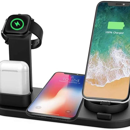 All Charged Up 6-In-1 Charging Station with Watch Charger